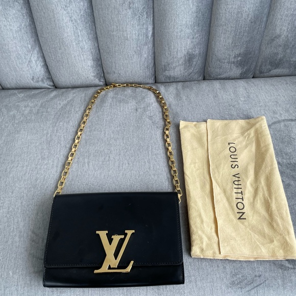 Louis Vuitton chain Louise MM size LV gold - Picture 14 of 16